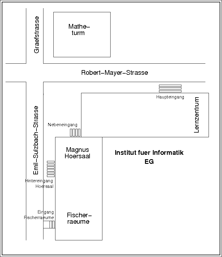 bersichtsplan Inst. fr Informatik